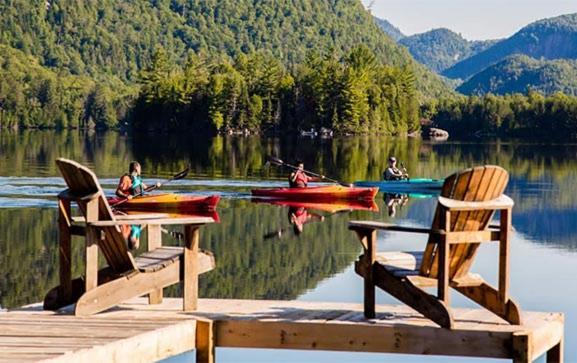 Suites Sur Lac Superieur-Mont-Tremblant Buitenkant foto