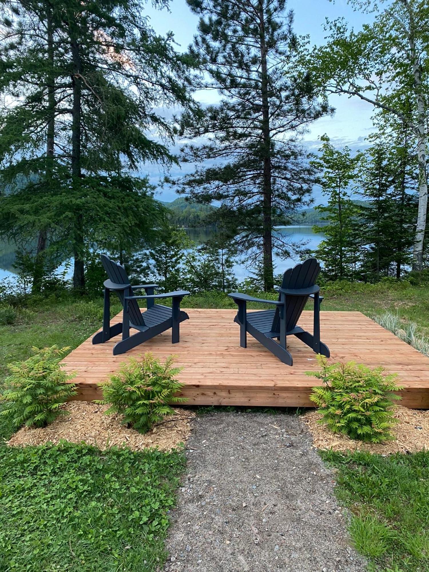 Suites Sur Lac Superieur-Mont-Tremblant Buitenkant foto